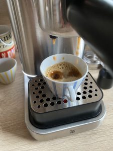 WMF Lumero Espresso Siebträgermaschine Zubereitng Espresso