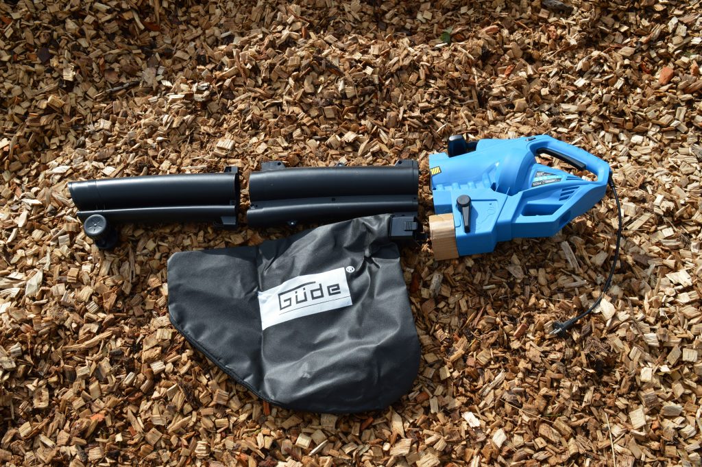 Güde GLS 3000 Vario Laubsauger Verpackungsinhalt Einzelteile Gesamt