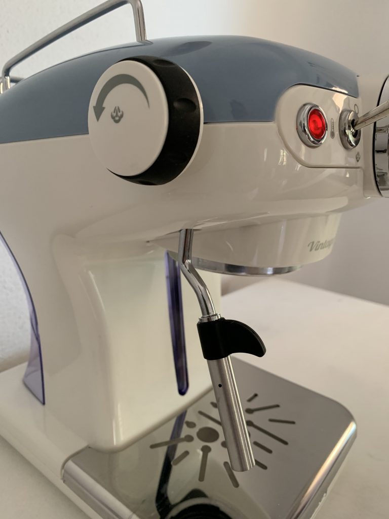 Ariete Vintage Siebträgermaschine Milchschaumdüse