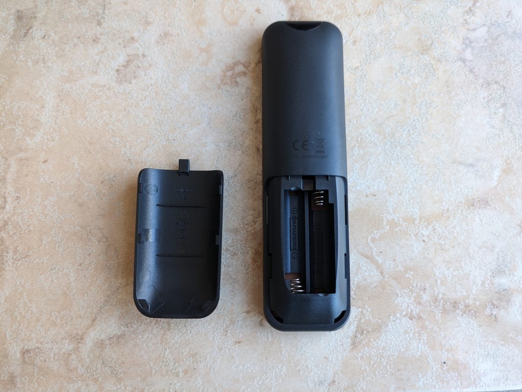 Fernbedienung der Creative Soundblaster Katana V2 Soundbar ohne Batterie