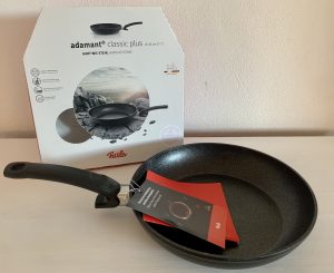 Fissler adamant® classic plus Pfanne ausgepackt mit Karton