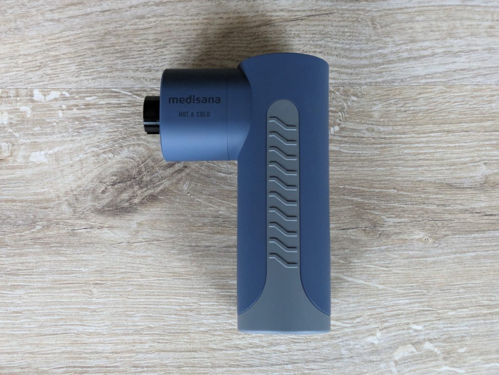 Medisana MG600 Massagepistole nach links ausgerichtet