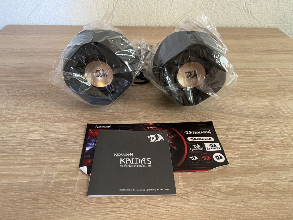 Redragon GS590 PC-Lautsprecher ausgepackt 1