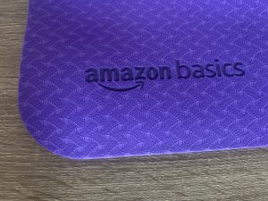 Amazon Basics ‎IR97503B-PL Yogamatte Nahaufnahme Oberflächenstruktur Oberseite