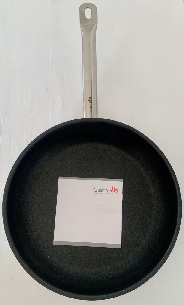 GastroSUS Industar Diamas Pro beschichtete Pfanne mit Bedienungsanleitung