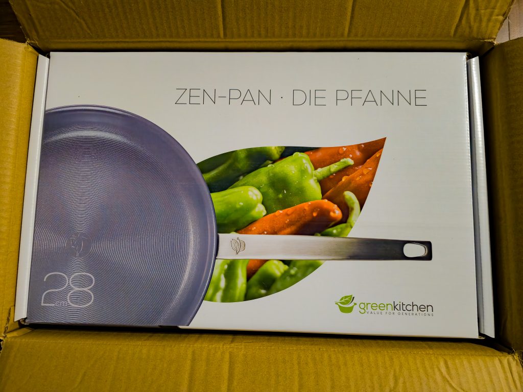 GreenKitchen ZEN-Pan Pfanne Verpackung in Umverpackung