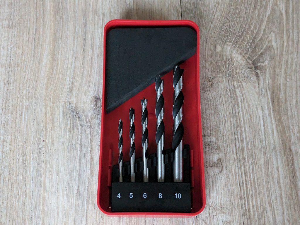 Holzbohrer des Metabo BS 18 Akku-Bohrschraubers