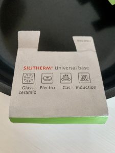 Silit Talis beschichtete Pfanne Verbraucherhinweise auf der Verpackung Teil 1