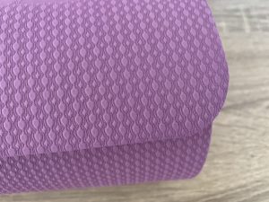 TOPLUS-Yogamatte Nahaufnahme Oberflächenstruktur Seite 1
