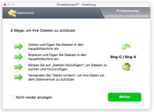 SanDisk Ultra Fit USB-Stick PrivatAccess Funktionserklärung