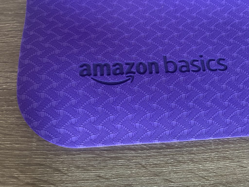 Amazon Basics ‎IR97503B-PL Gymnastikmatte Nahaufnahme Oberflächenstruktur Oberseite