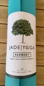 JadeYoga Harmony Gymnastikmatte Nahaufnahme Banderole