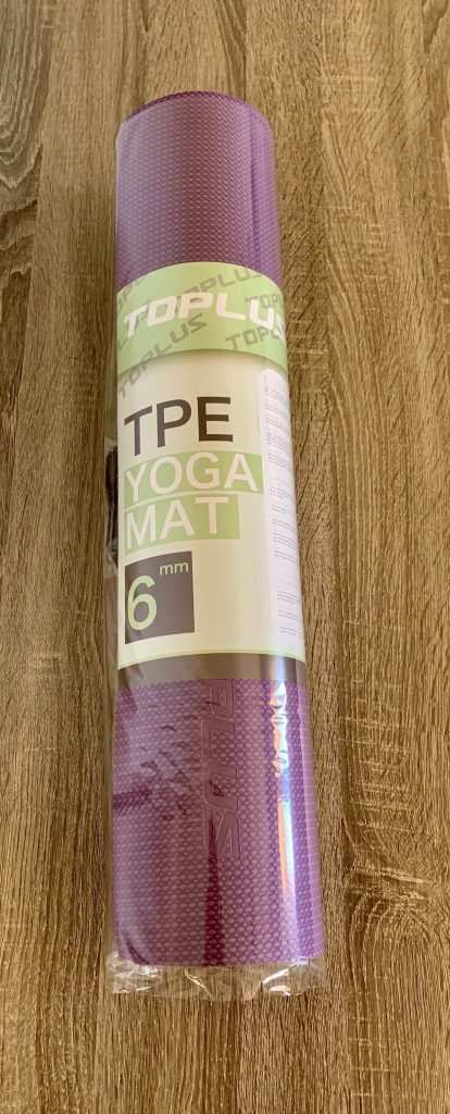 TOPLUS Gymnastikmatte in der Verpackung
