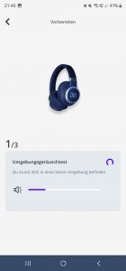 JBL LIVE770NC Bluetooth-Kopfhörer Screenshot