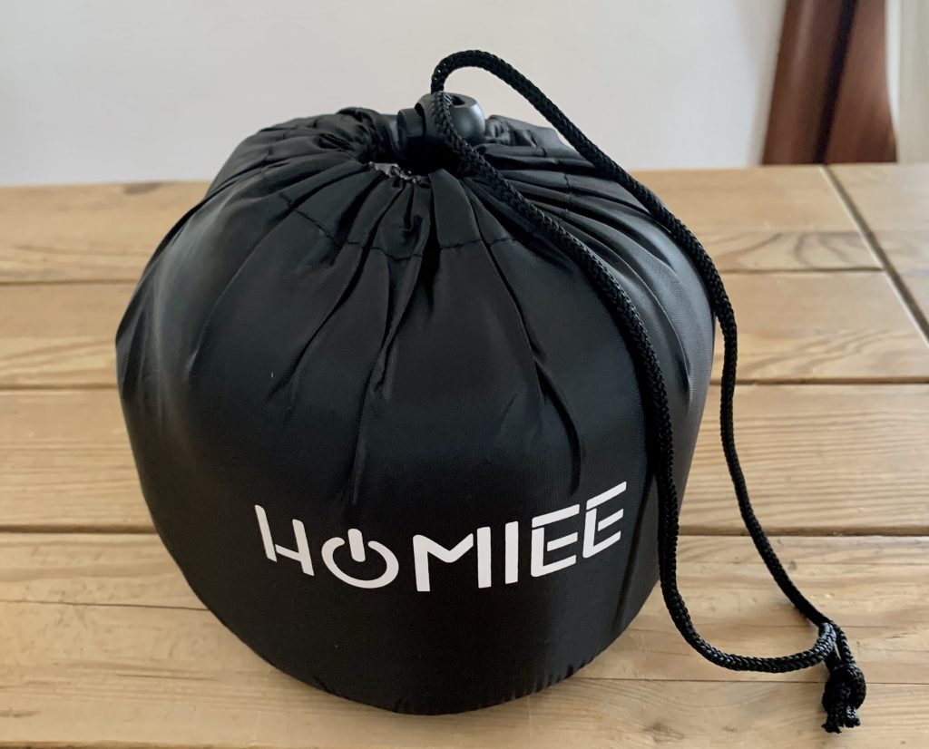 HOMIEE HOMIEE TP1001 Nackenkissen Nackenkissen im Beutel von vorne