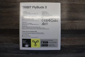 Tribit FlyingBuds 3 In-Ear-Kopfhörer Karton hinten
