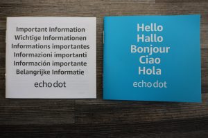 Amazon Echo Dot 5 Lautsprecher Anleitungen