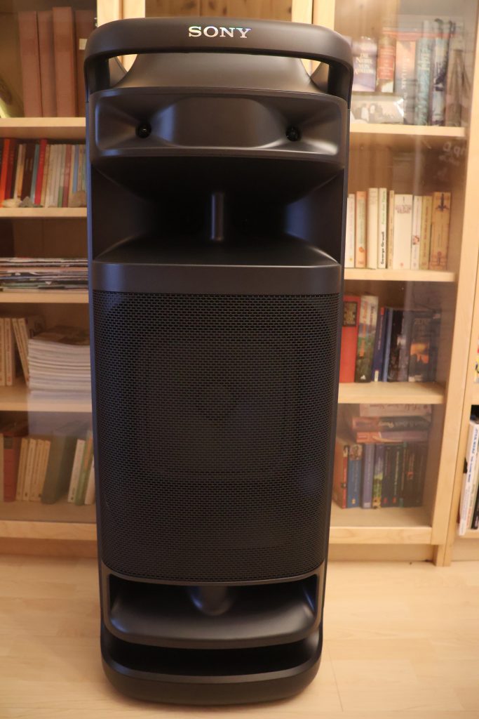 Sony ULT Tower 10 Lautsprecher ausgepackt Front