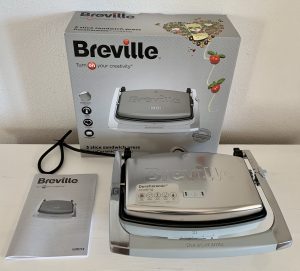 Breville VST071X Sandwichmaker ausgepackt mit Zubehör