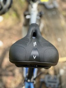 VELMIA 9235866-2 Fahrradsattel von hinten