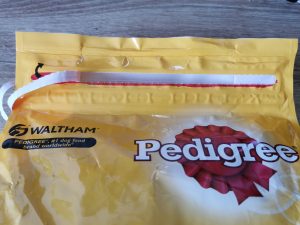 Pedigree Vital Protection Junior Hundetrockenfutter Streifen geöffnet