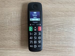 Gigaset E290 Seniorenhandy Menü Telefonbuch