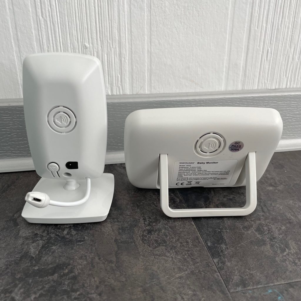 NWOUIIAY Babyphone Rückansicht