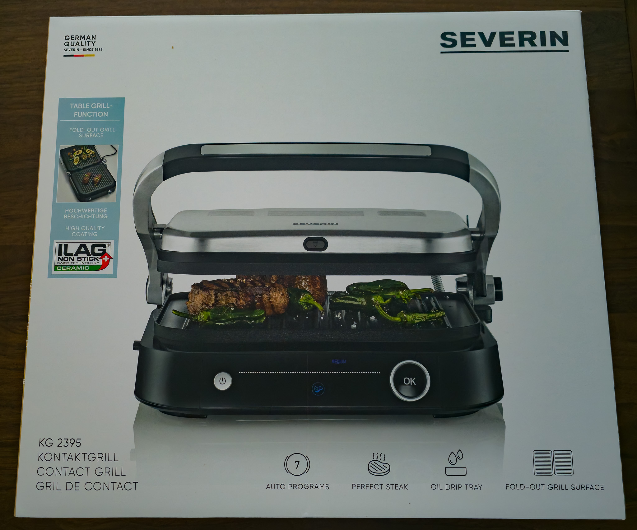 SEVERIN Sevini Pro KG 2395 Kontaktgrill