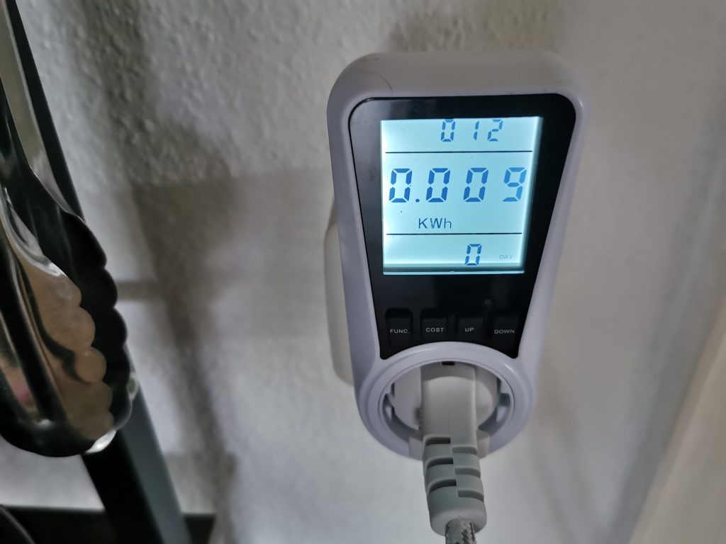 Tefal FV5780 Easygliss Eco Dampfbügeleisen Stromverbrauch niedrige Temperatur
