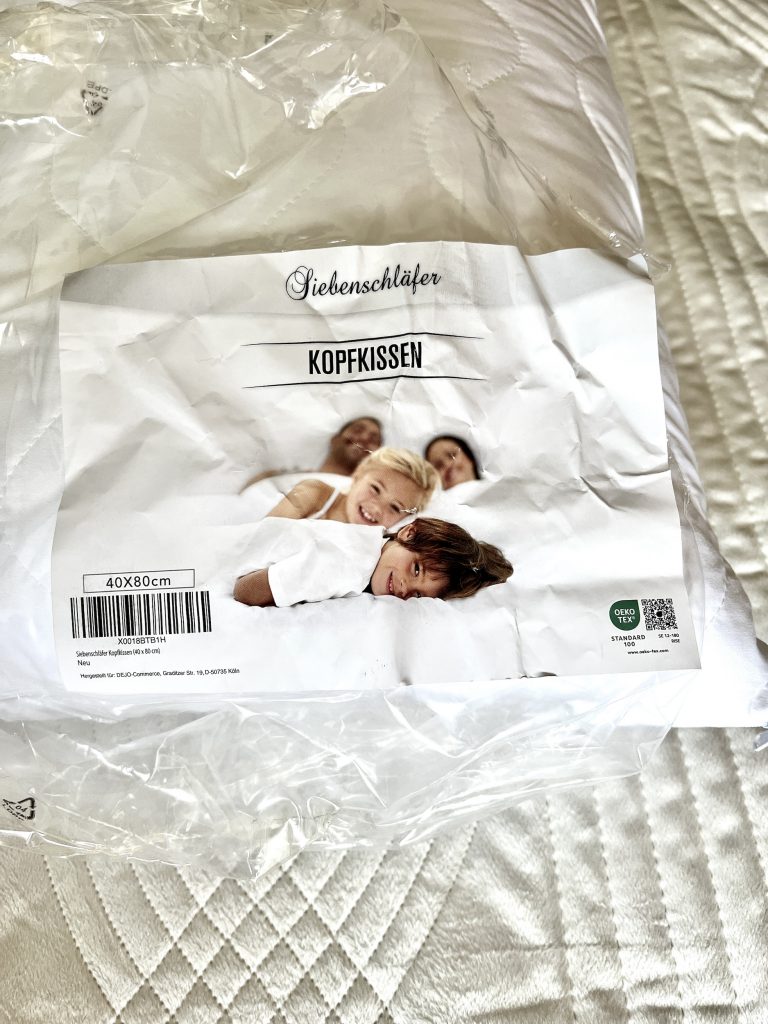 Siebenschläfer Mikrofaser Kopfkissen