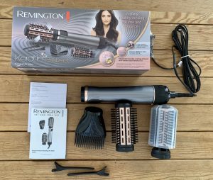 Remington AS8811 Warmluftbürste ausgepackt mit Zubehör