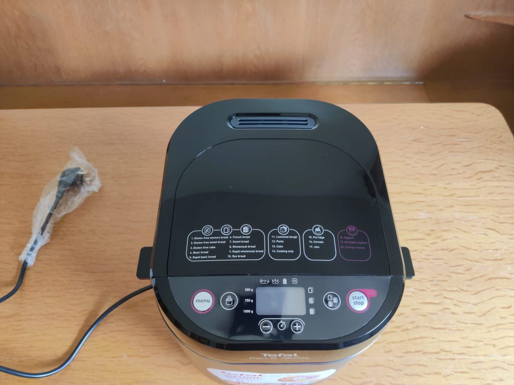 Tefal Pain & Délices PF240E Brotbackautomat von oben
