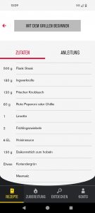 Char-Broil Evolve Electric E-Power Elektrogrill App Rezepte Grammatikfehler