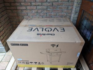Char-Broil Evolve Electric E-Power Elektrogrill Karton