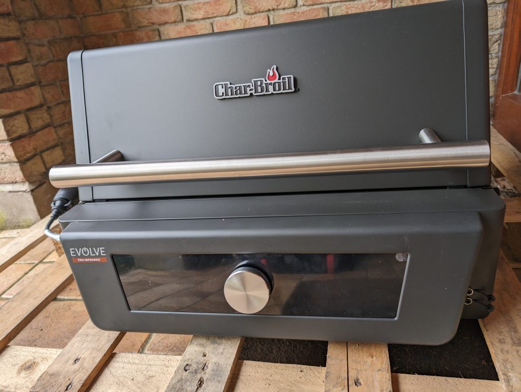 Char-Broil Evolve Electric E-Power Elektrogrill Oberteil von vorn
