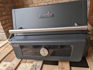 Char-Broil Evolve Electric E-Power Elektrogrill Oberteil von vorn