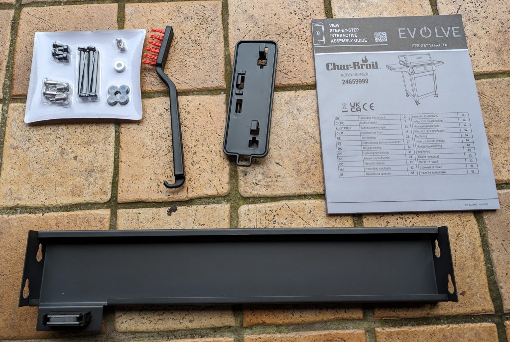 Char-Broil Evolve Electric E-Power Elektrogrill Zubehör im Lieferumfang