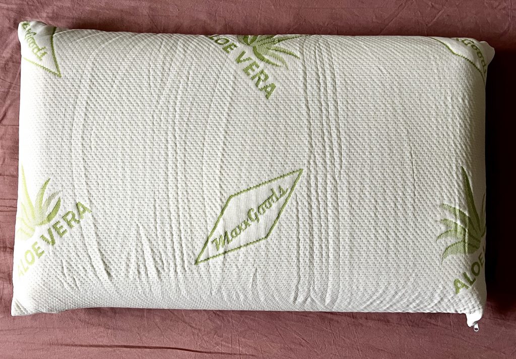 MaxxGoods Aloe Vera15 orthopädisches Nackenstützkissen 