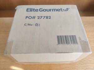 Elite Gourmet EBM8103B Brotbackautomat Außenverpackung