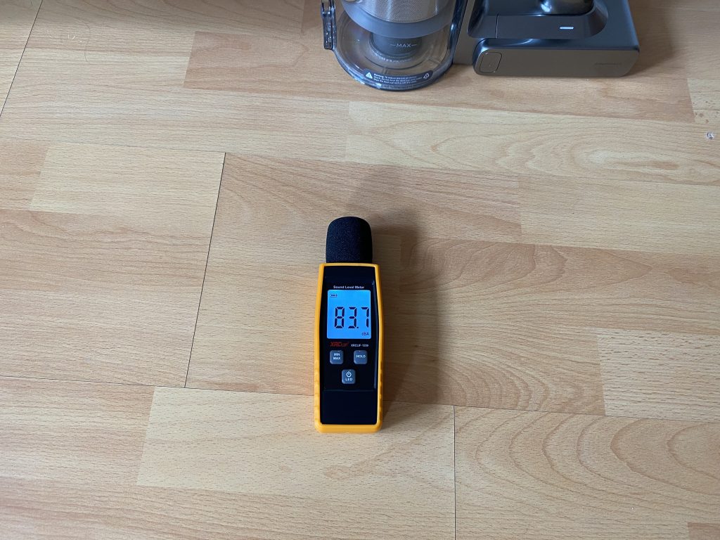 Dreame R20 Akku-Staubsauger Lautstärke