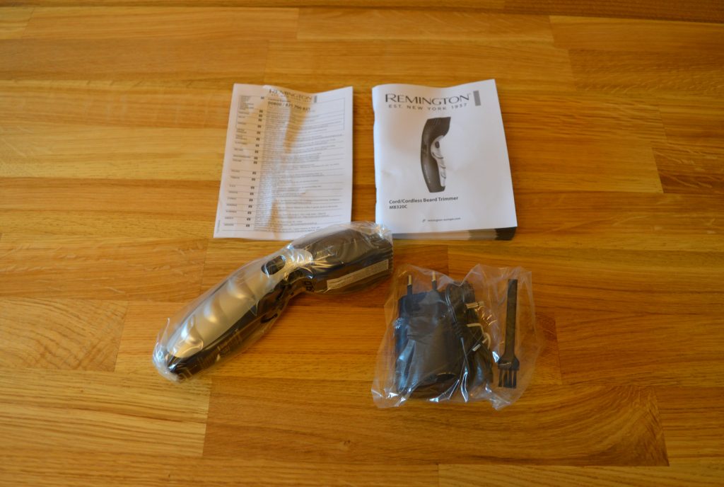 Remington MB320C Bartschneider Verpackungsinhalt