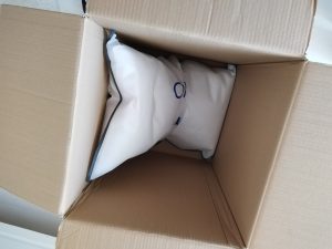 Bruno Bärenweich Kopfkissen Verpackung von oben