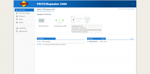 Webbrowser des AVM FRITZ! 2400 WLAN-Repeaters (8)
