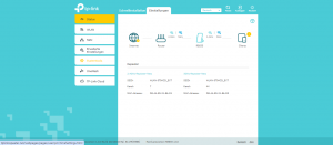 Weboberfläche des TP Link RE655 WLAN-Repeaters (2)