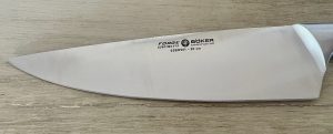 Böker Forge 03BO501 Küchenmesser Nahaufnahme Klinge