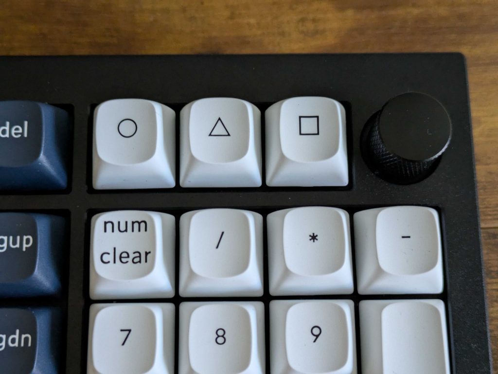 Drehregler der Keychron Q5 MAX Tastatur