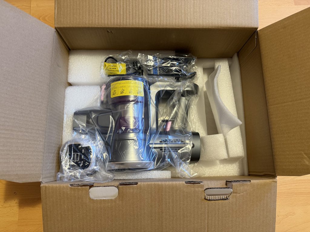 Lubluelu 25000Pa Modell 202 Akku-Staubsauger in der Verpackung 2