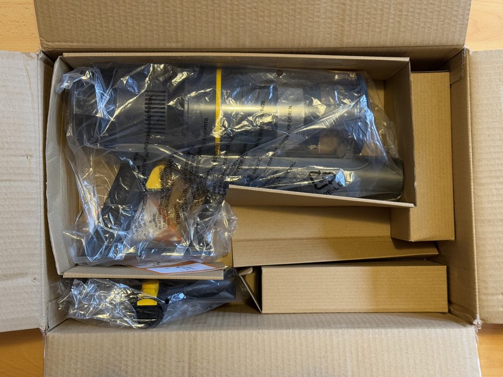 Aonus A9S Akku-Staubsauger in der Verpackng 2