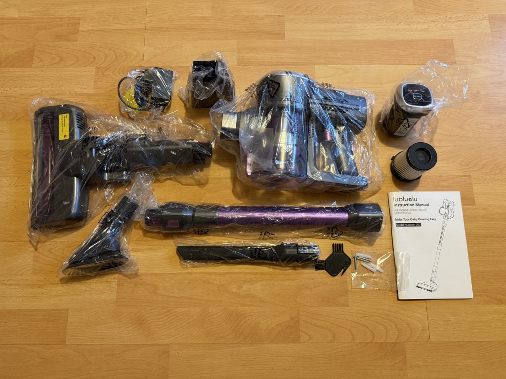 Lubluelu 25000Pa Modell 202 Akku-Staubsauger ausgepackt 1