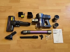 Lubluelu 25000Pa Modell 202 Akku-Staubsauger ausgepackt 2